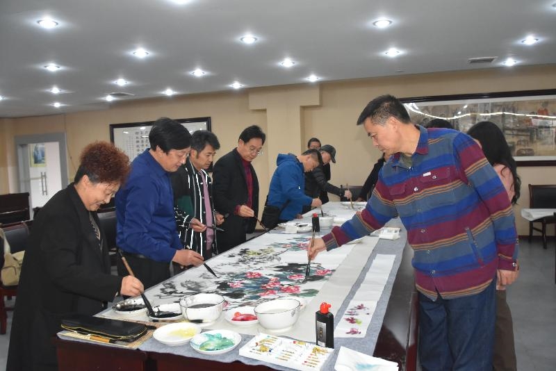 川南渝西双圈同心 乐山新联会与荣昌新专联携手共绘书画艺术新篇章